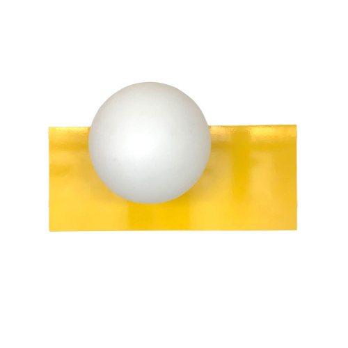 APLIQUE DE PARED  E27  AMARILLO PAK II